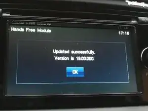 Firmware (AM/FM-ST Electronic Tuning Radio, CD Player with Touch)