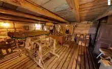 Museum in the Bell Tower in Yasenytsia-Zamkova. Strilky rural hromada, Lviv region.