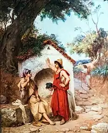 Algerian Women Around the Fountain (c.1886)
