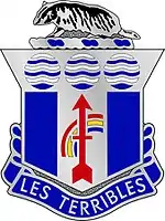 127th Infantry Regiment"Les Terribles" (The Terrible)