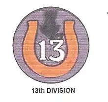 13th Division1918-19"Lucky 13th"