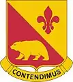 144th Field Artillery Regiment"Contendimus"(We Strive)