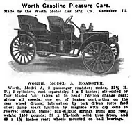 1909 Worth runabout Model A Roadster