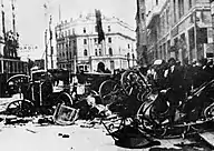 Main street of Sarajevo(today's Marshal Tito street)