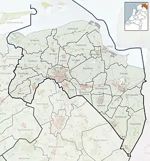 Lauwersoog is located in Groningen (province)