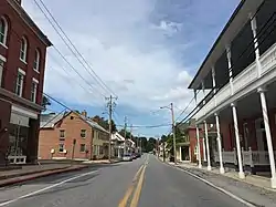 Main Street in Woodsboro