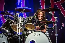 Mazurkiewicz with Cannibal Corpse in 2016