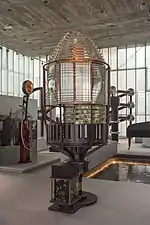 Fresnel lens used in the Tower of Hercules (1857–1904).