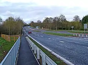 A449 road from Worcester to Kidderminster - geograph.org.uk - 1589857.jpg