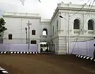 A part of the northern area of the Ujjayanta Palace.