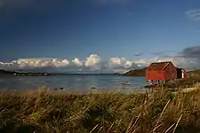 A view to the north from the Nordlysveien - Krøttøy