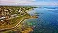 Aerial view of Black Rock, looking south along Port Philip Bay.