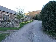 Picture of the exterior of Akeld Manor.