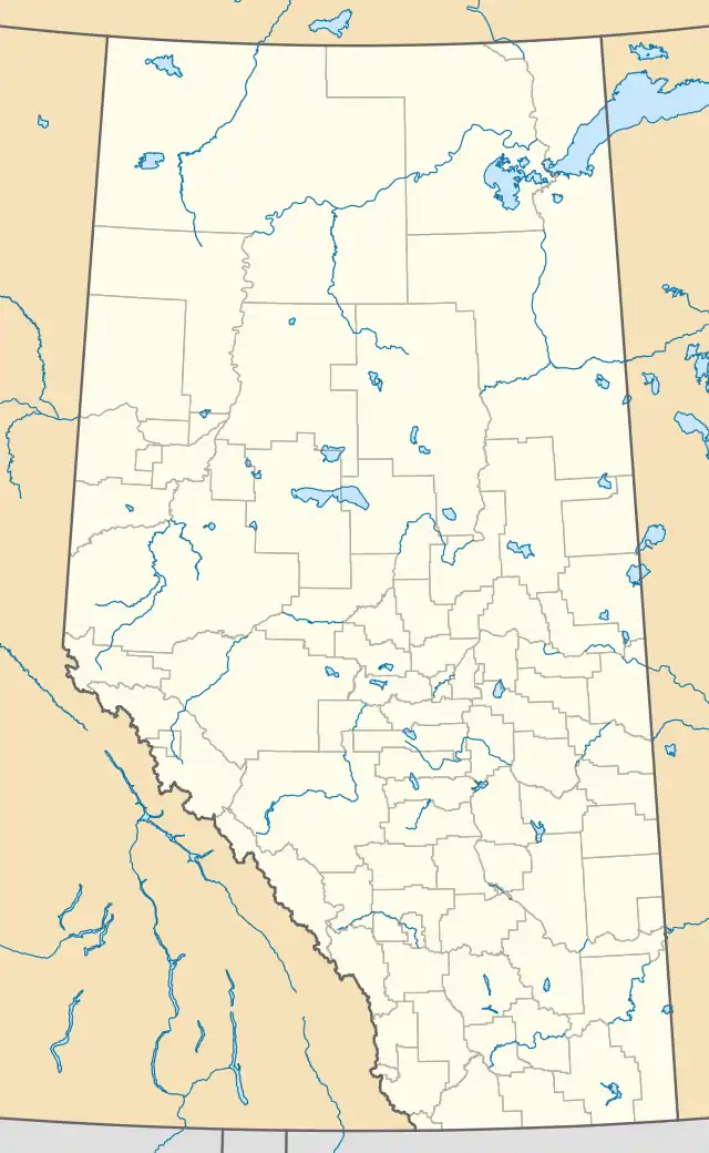 British Army Training Unit Suffield is located in Alberta