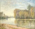 Alfred Sisley (1839-1899) - Les bords du Loing, France
