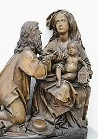 Adoration of the Magi, by Tilman Riemenschneider, c.&nbsp;1490