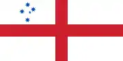 English Australian heritage flag