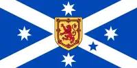 Scottish Australian heritage flag