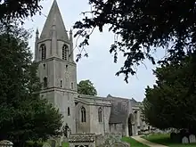 Barnack, Peterborough: Lower tower c. 970 – spire is later