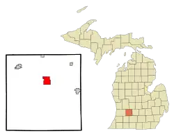 Location within Barry County
