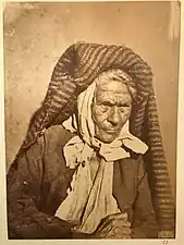 Elderly Sicilian woman, 1890s