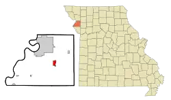 Location of Agency, Missouri