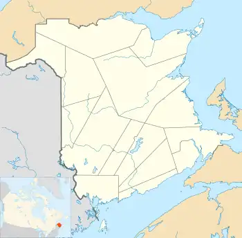 Esgenoôpetitj (Burnt Church) is located in New Brunswick