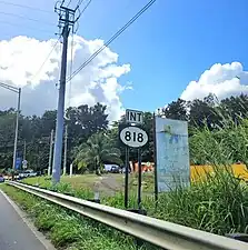 PR-159 west near PR-818 intersection in Barrio Pueblo