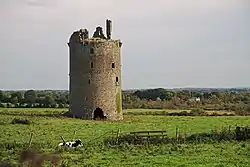 Knockagh Castle on the Templemore road