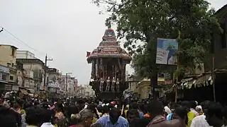 Car festival as part of chitirai festival