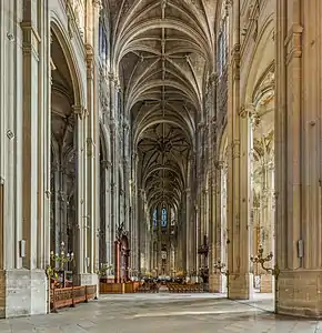 Interior of Saint-Eustache
