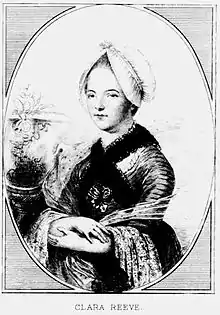 Portrait of Clara Reeve, c. 1770