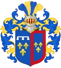 Coat of arms after the royal title and decorations were stripped1924-1945