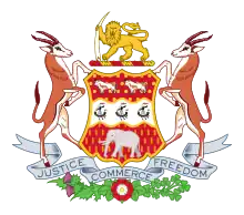Coat of arms of the British South Africa Company (19th century)