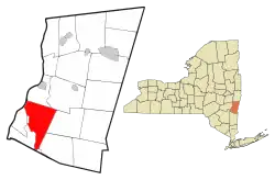 Location of Livingston, New York