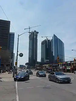 View of Lansing from Sheppard Avenue and Yonge Street