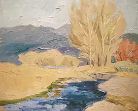 Autumn in the Sangre de Cristos, ca. 1915–1920, Cordelia Wilson, Private collection