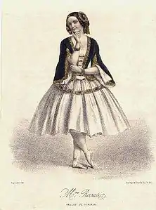Carolina Rosati as Medora in Le Corsaire (1856)