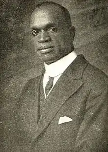 Photo was published in the "Men of the Month" section of the September 1913 issue of "The Crisis" to introduce Dill to the readership.