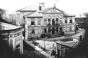 Dinicu Golescu House on Calea Victoriei, Bucharest, unknown architect, 1820