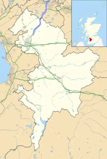 Ochiltree is located in East Ayrshire
