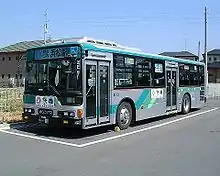 Image 149Japanese low-entry bus "omnibus" in Hamamatsu (from Low-floor bus)