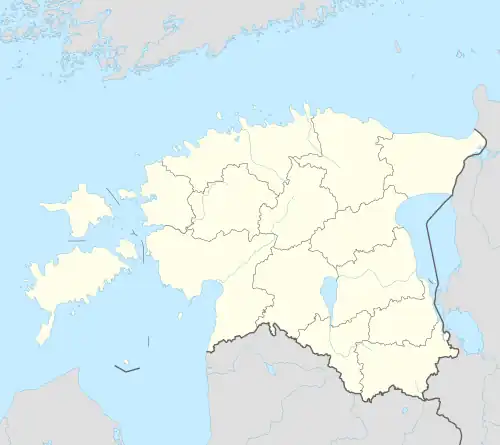 Võru is located in Estonia