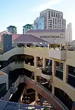 View southwest towards Nordstrom anchor (2015)