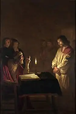 Christ Before the High Priest, Gerard van Honthorst. National Gallery.