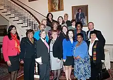 Members of the Women Legislators of Maryland with Governor Martin O'Malley in 2014