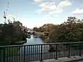 Greenway bridge over the River Lea looking north