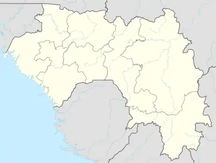 Kolaboui is located in Guinea
