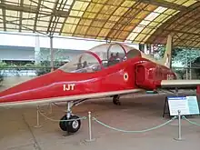 HAL HJT-36 Sitara (IJT), intermediate jet trainer prototype.