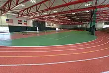 Image 7The Gordon Indoor Track sports an 80-yard sprint straight, and the track is 220 yards in length (from Track and field)